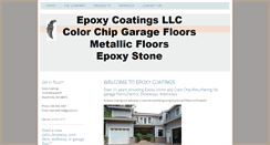 Desktop Screenshot of epoxycoatingsnw.com